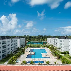  Apartamento Palm Village Acqua Paraíso No Cupe